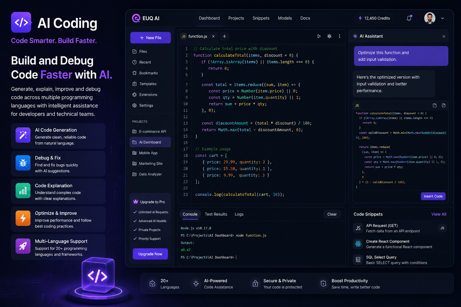 Develop. Debug. Deploy.